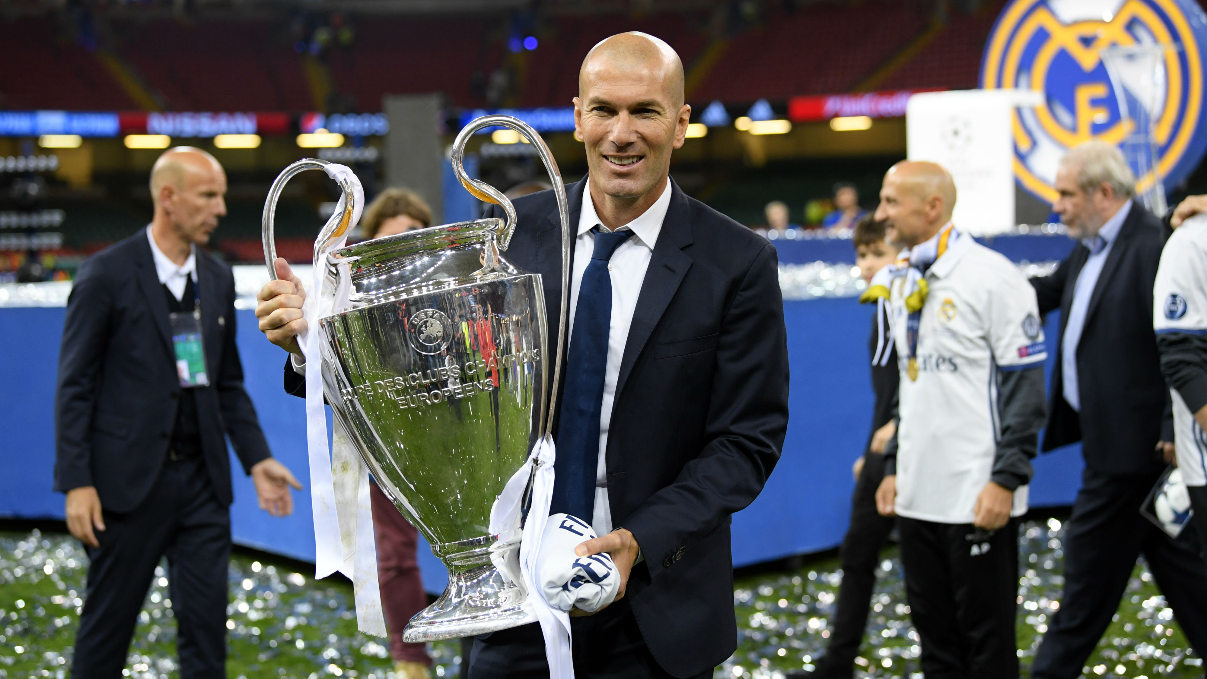 Zinedine Zidane Real Madrid Champions League 