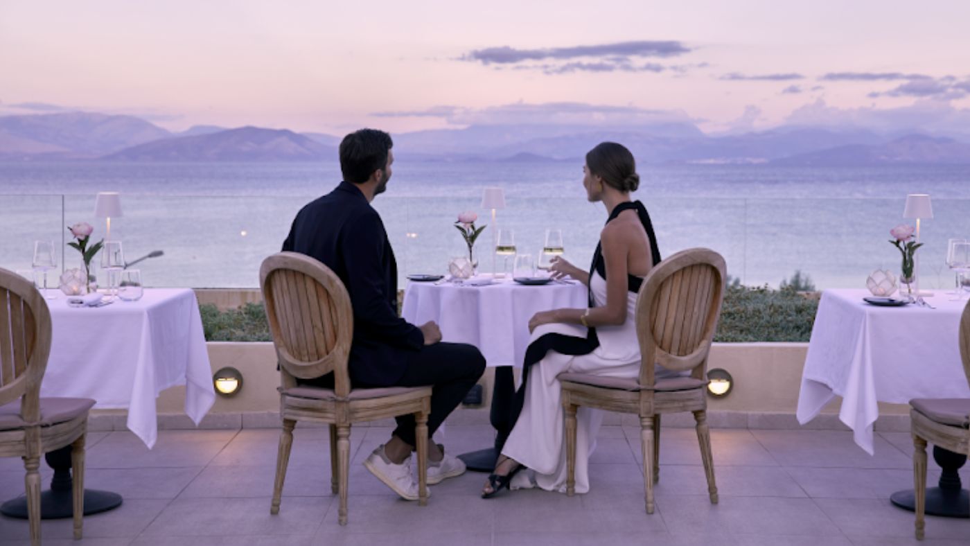 Apaggio Restaurant offers fine dining with ocean views 