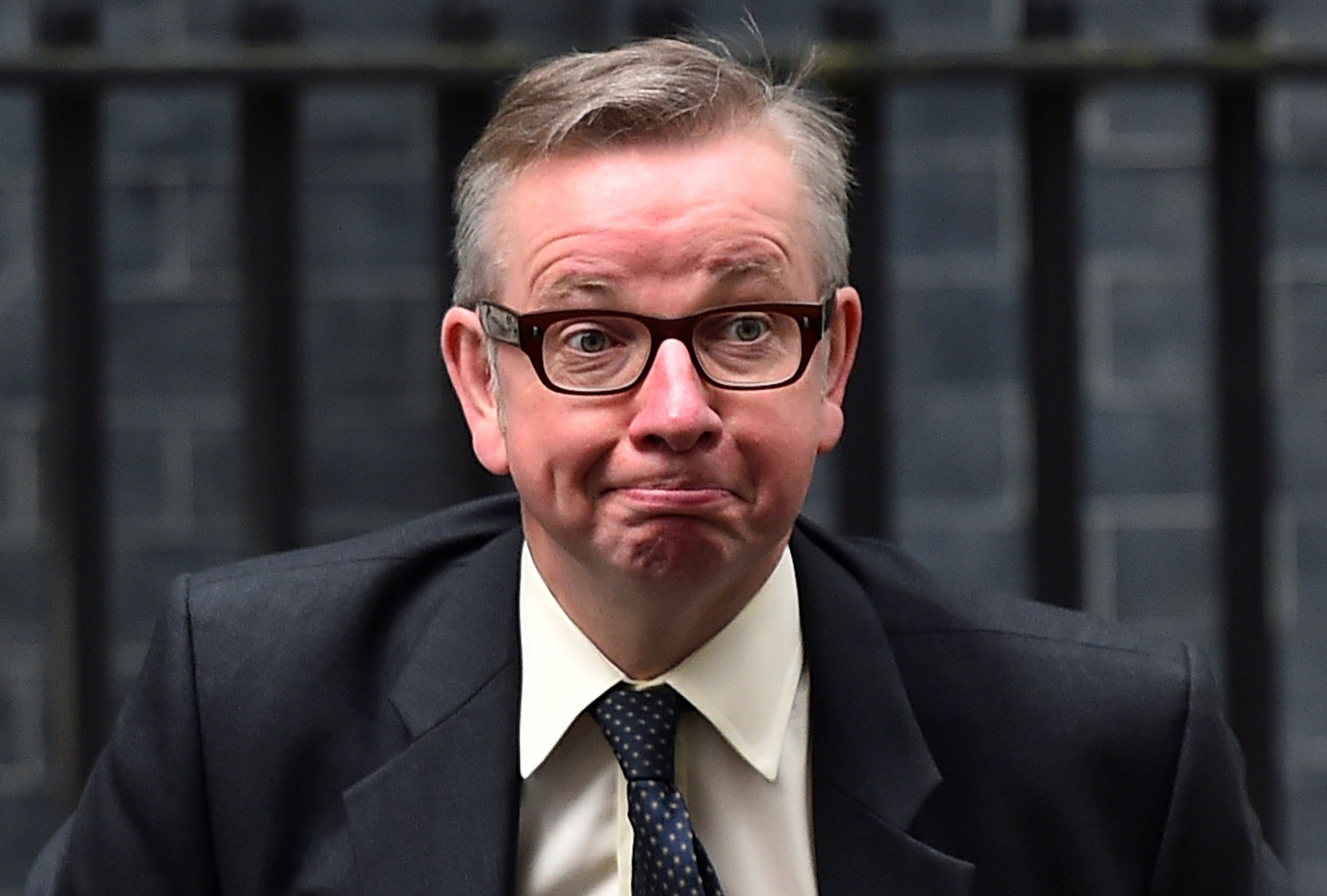 Michael Gove arrives in Downing Street