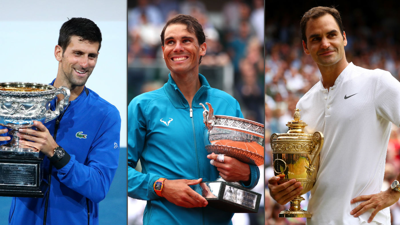 Novak Djokovic, Rafael Nadal and Roger Federer are the ‘big three’ of men’s tennis