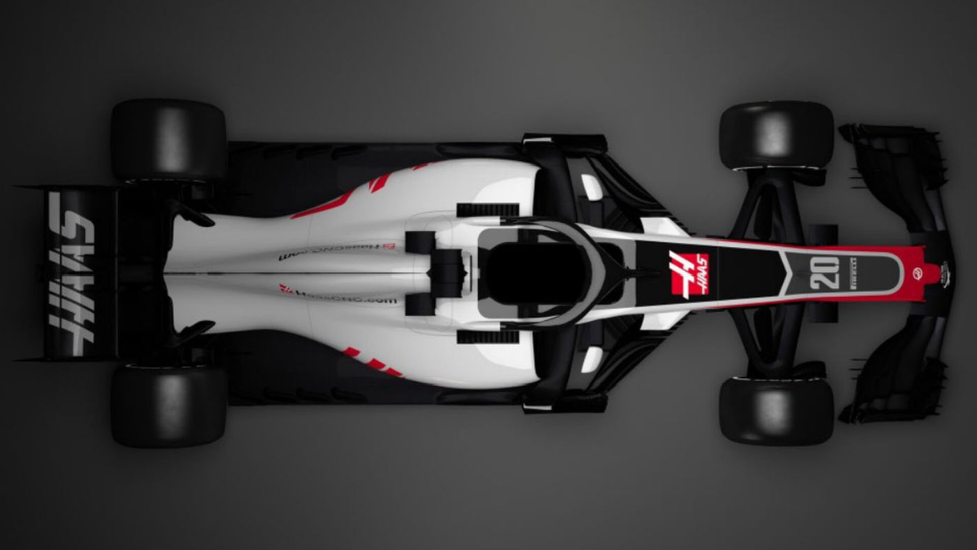 Haas F1 Team 2018 car VF-18