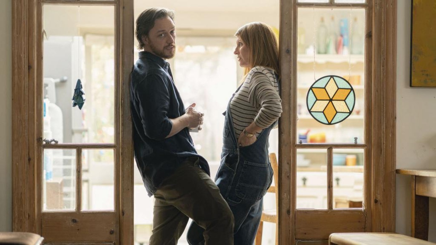 James McAvoy and Sharon Horgan in Together  