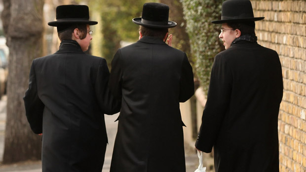 Orthodox Jewish men 