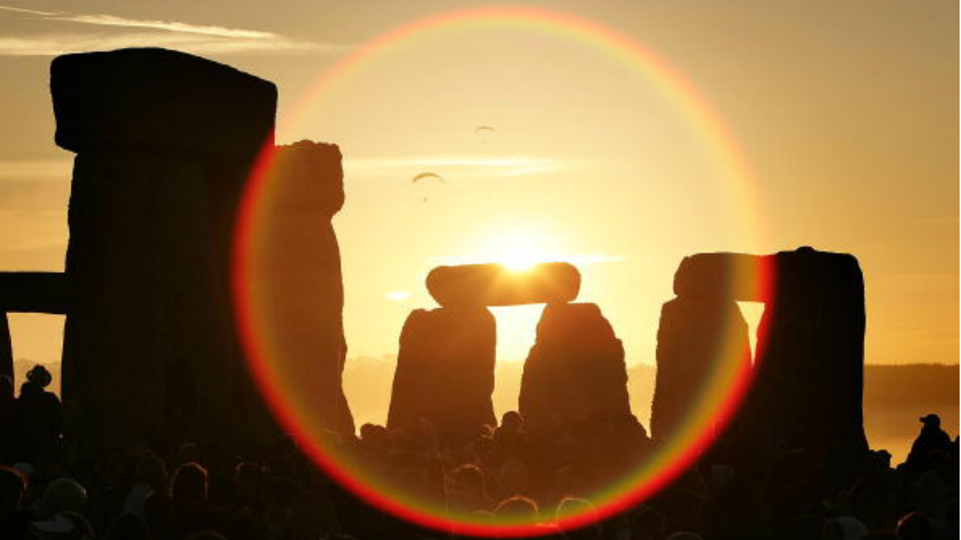 Stonehenge on the summer solstice