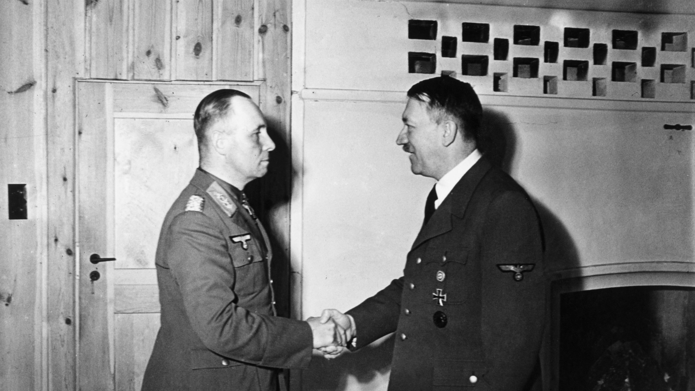 Erwin Rommel, Adolf Hitler, Nazi