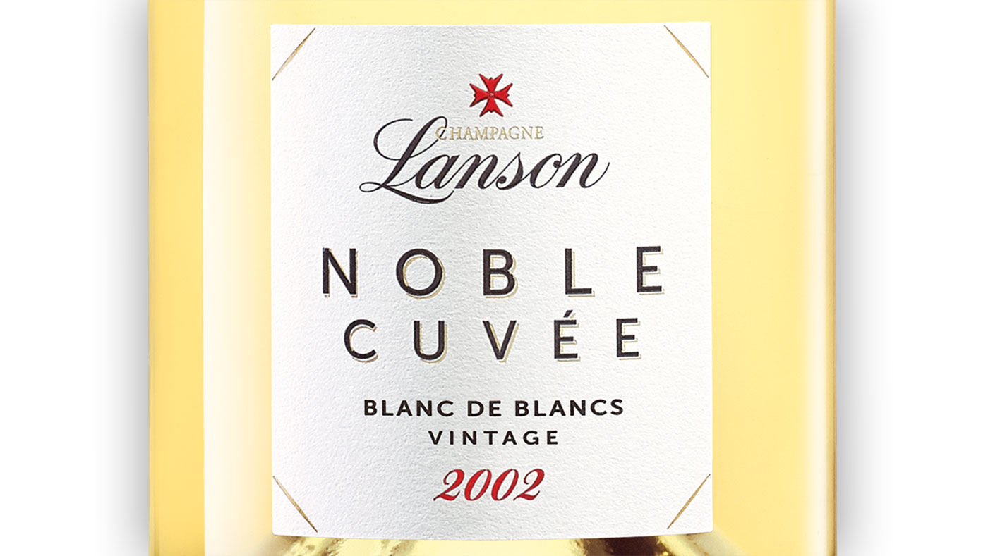 2002 Lanson, Noble Cuvée, Blanc de Blancs, Champagne, France