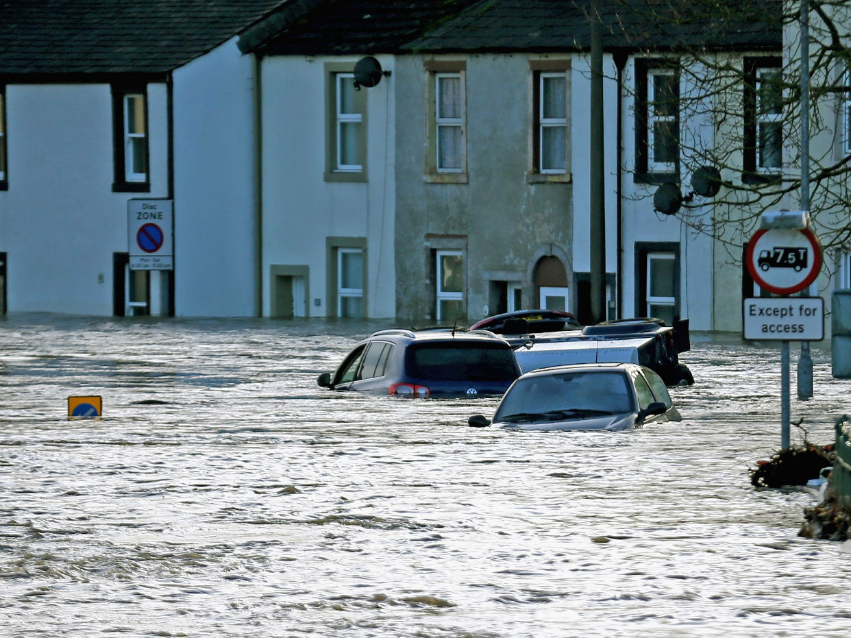 Labour&#039;s Jeremy Corbyn called for better flood defences and said cuts to emergency services have become a serious issue