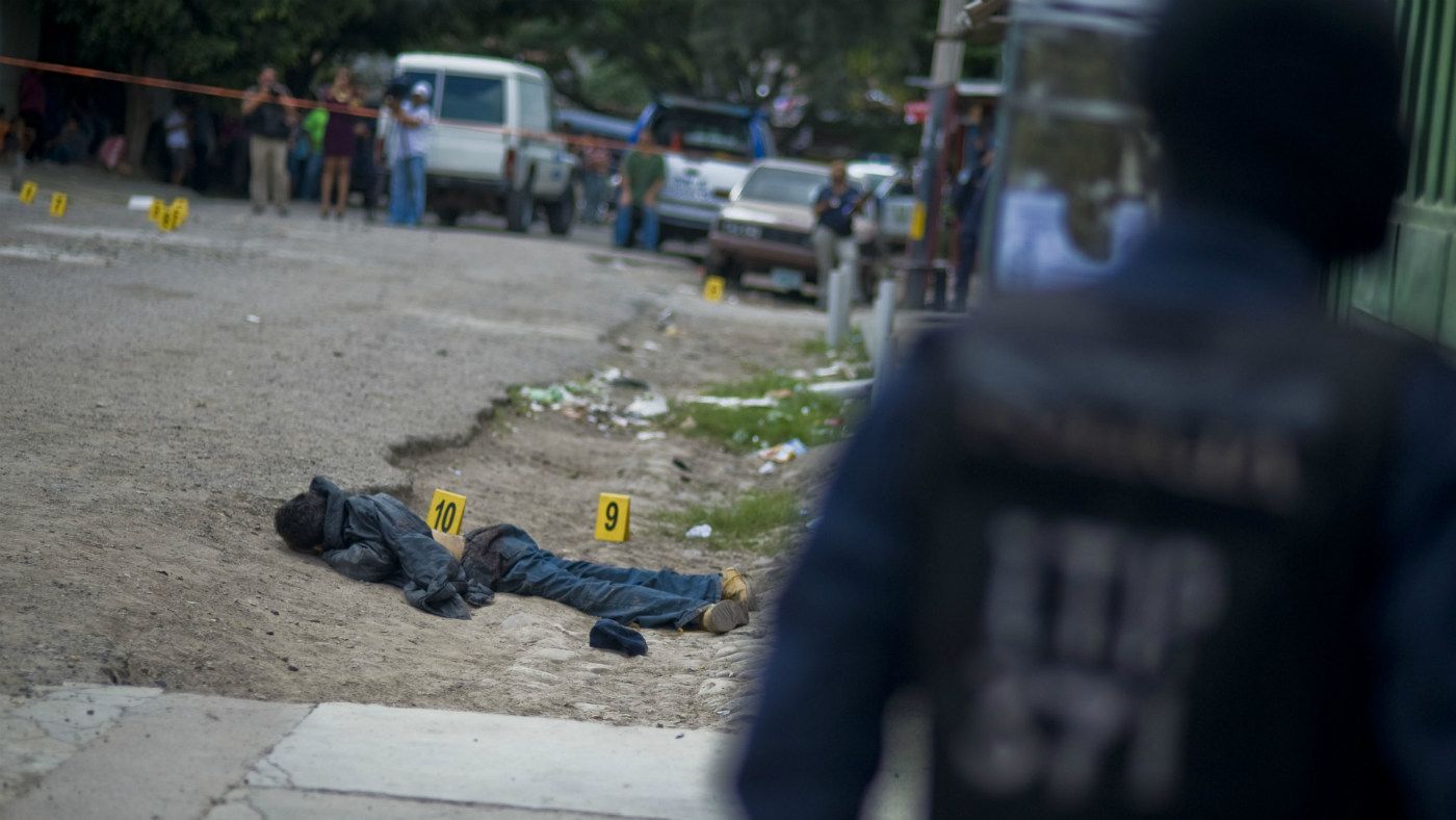 Latin America gun violence, crime, Honduras