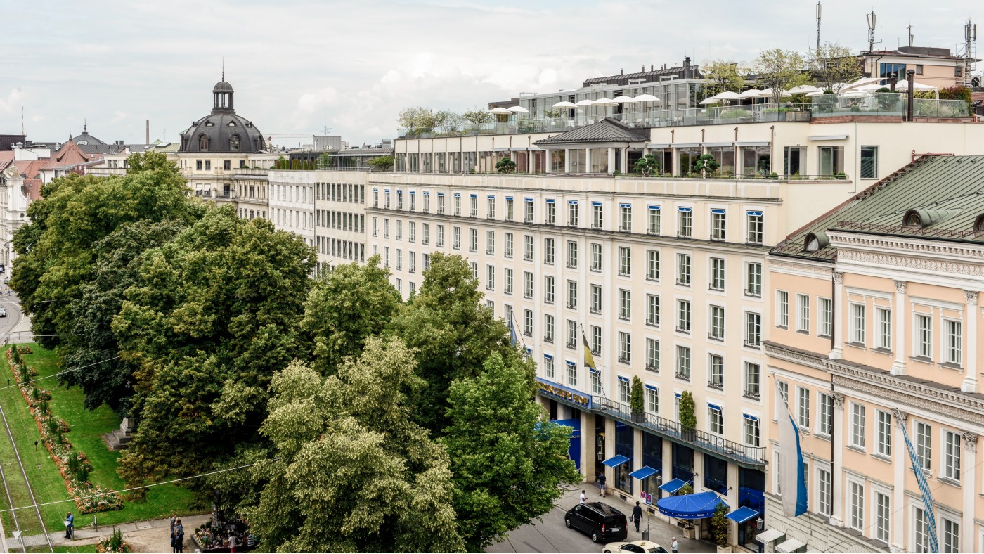 Bayerische Hof in Munich is a family-owned and run hotel