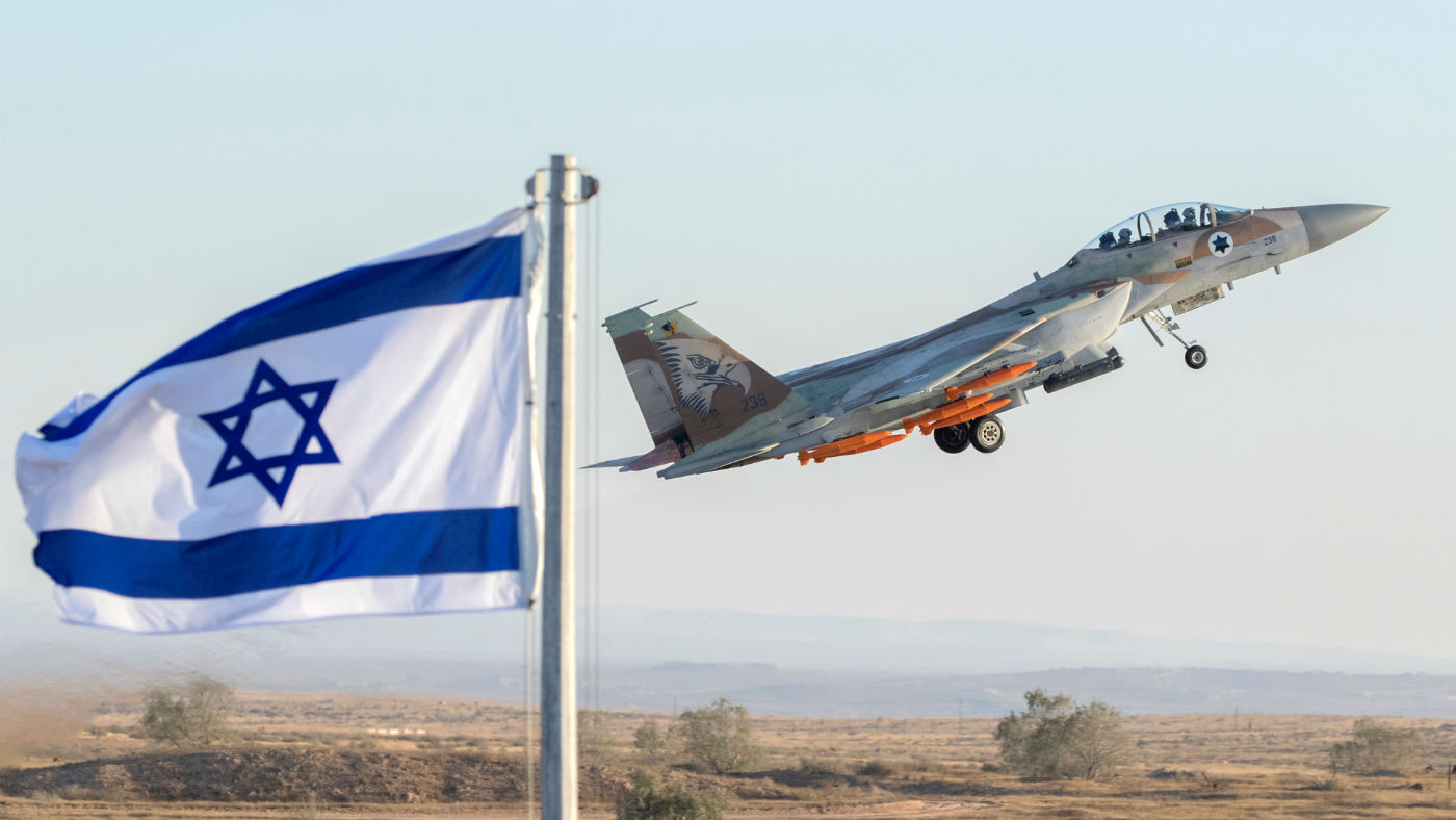 An Israeli Air Force F-15 Eagle fighter plane