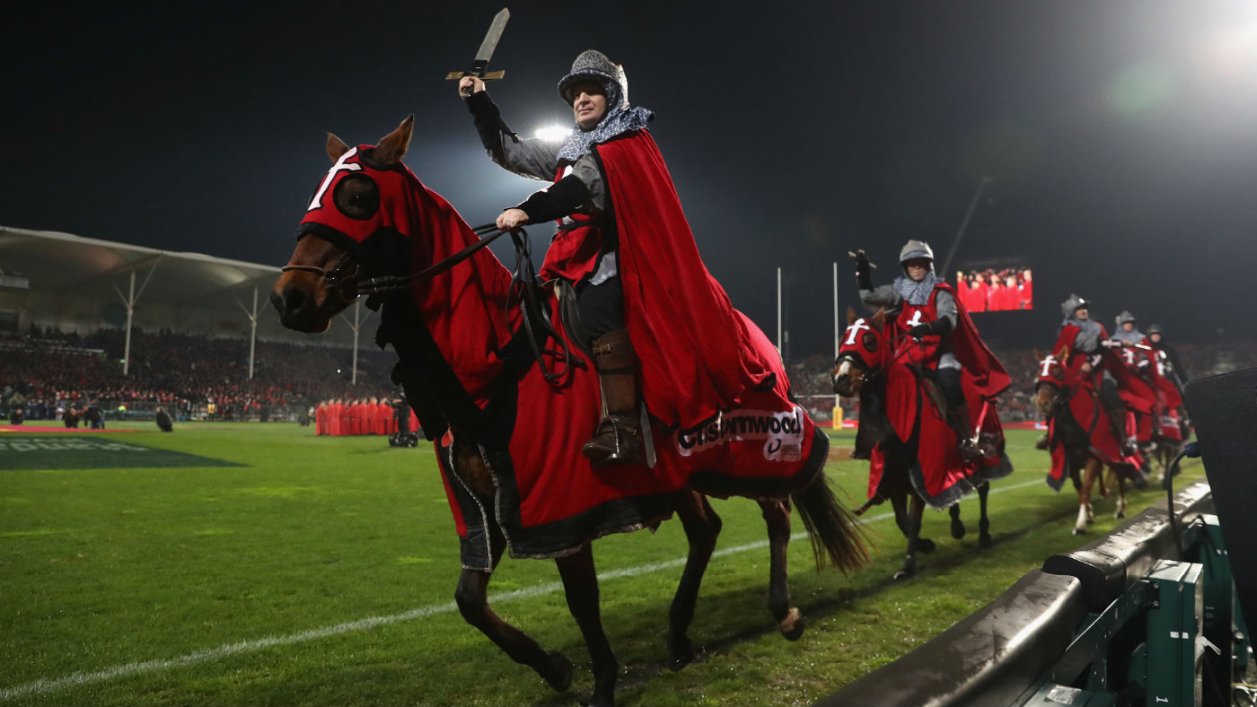 The knights on horseback will no longer feature before Crusaders home rugby matches