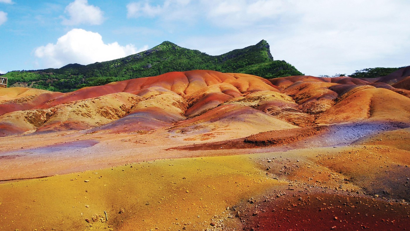 Chamarel 7 Coloured Earth Geopark in Mauritius  
