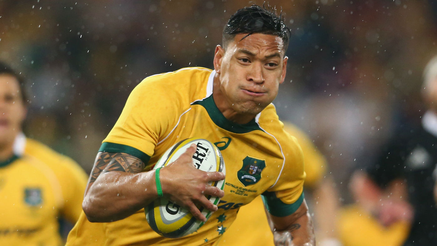 Australia rugby union star Israel Folau has had his contract terminated