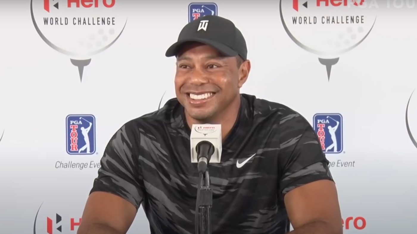 Tiger Woods spoke to the media ahead of the Hero World Challenge