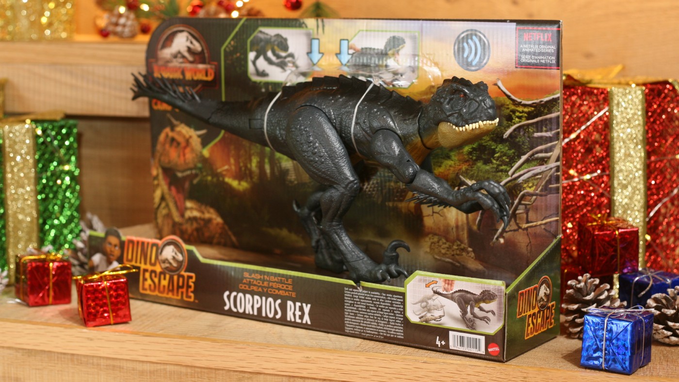 Jurassic World Slash ’n Battle Scorpios Rex