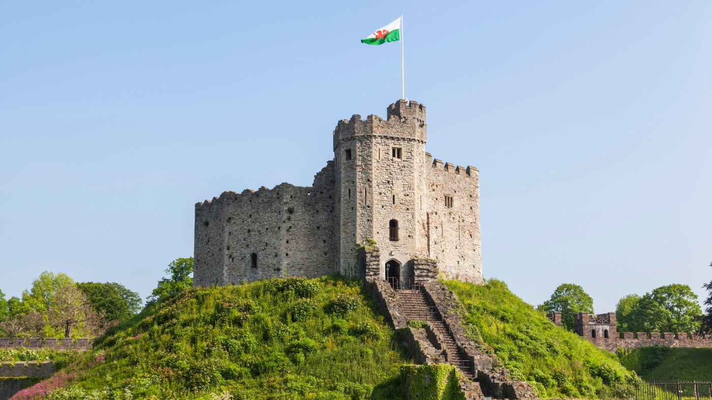 The Norman Keep at Cardiff Castle 