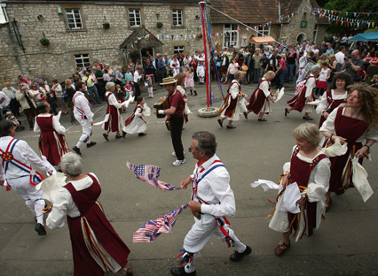 Morris dancers on May Day