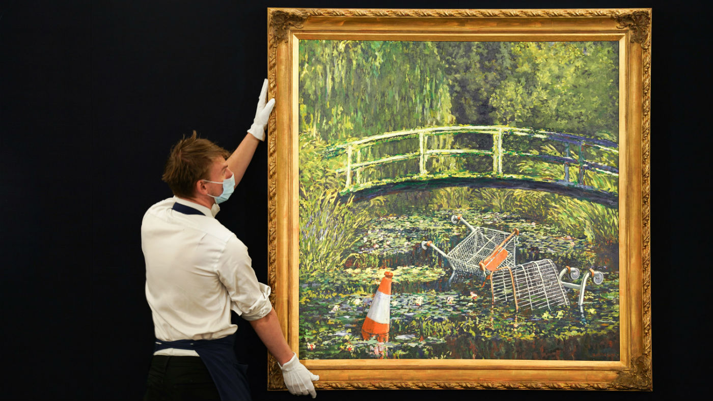 Show me the Monet by Banksy will go for auction at Sotheby’s 