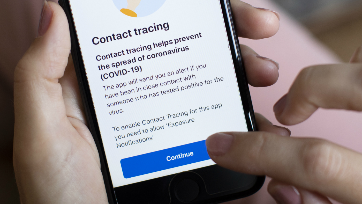 NHS track-and-trace app
