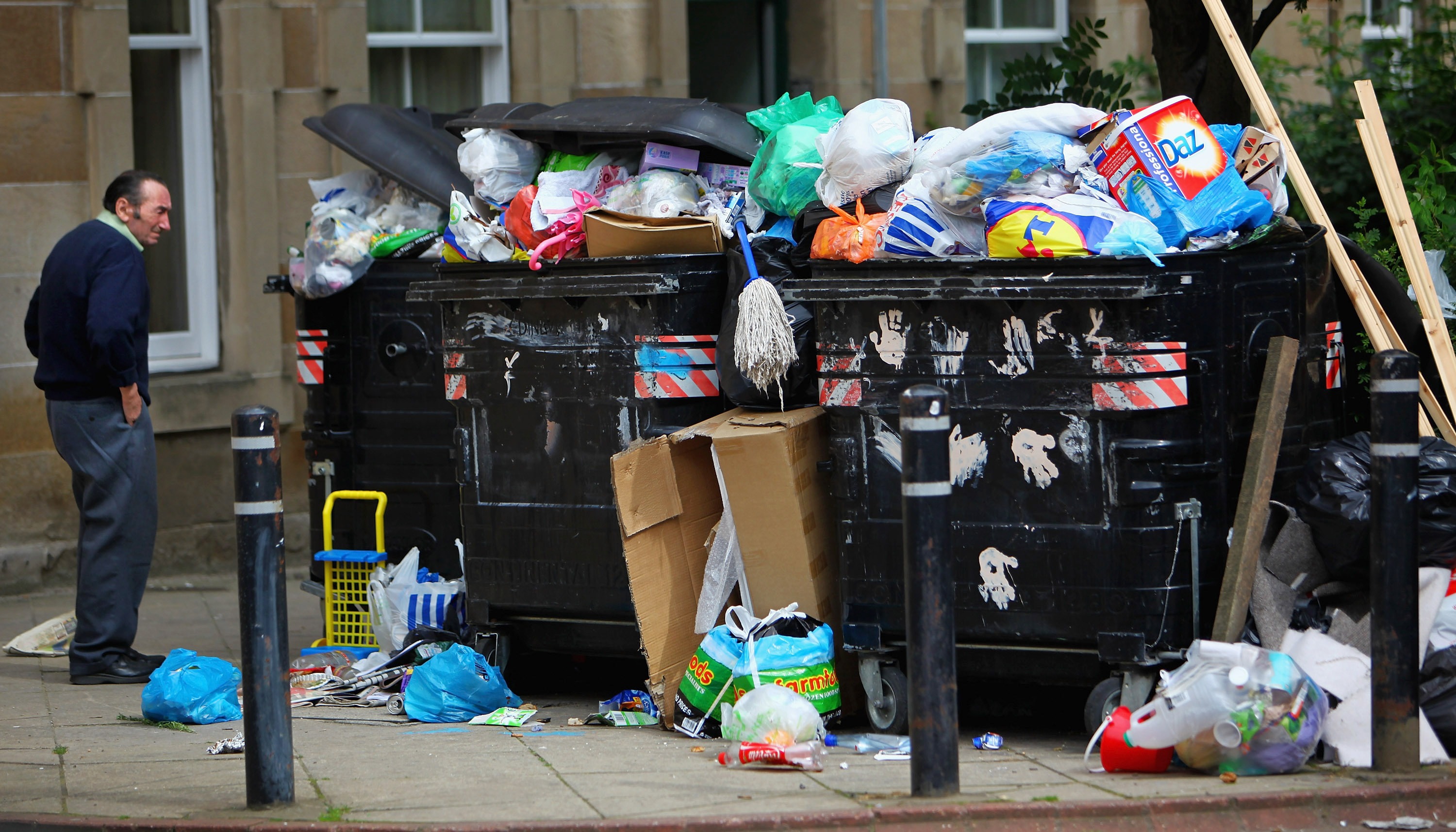Local authorities, council, bins