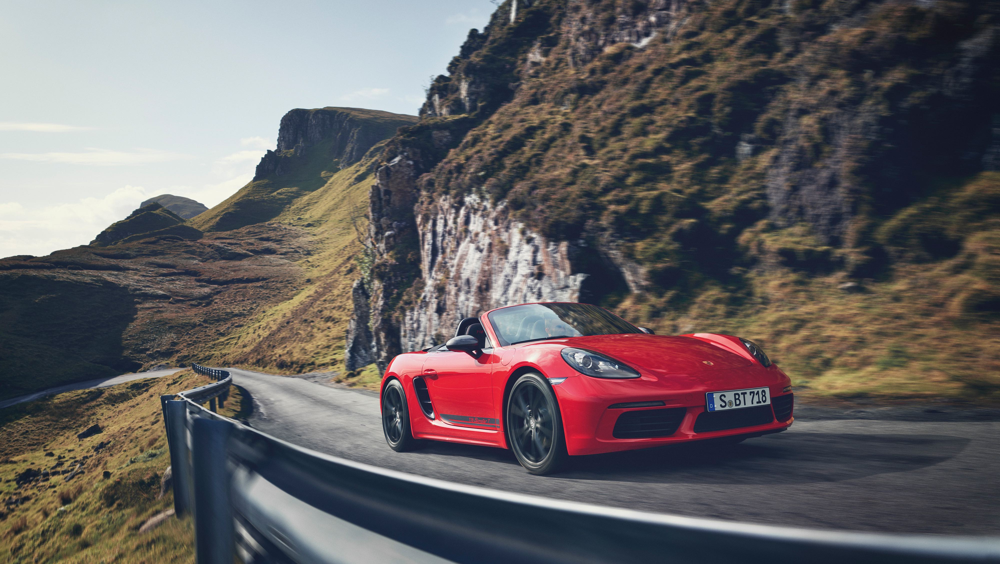 Porsche Cayman and Boxster T