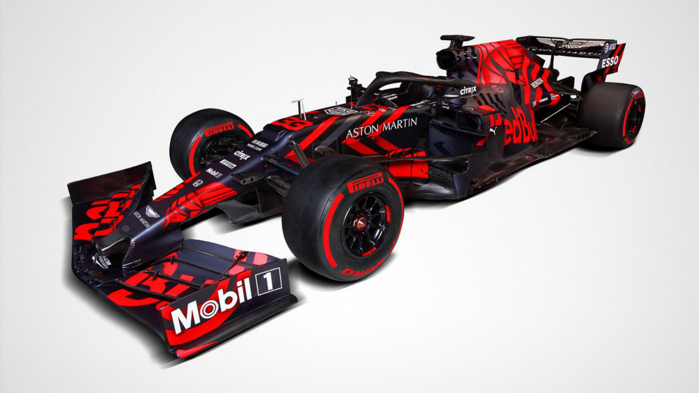 Red Bull Racing RB15 F1 2019 car livery launch   
