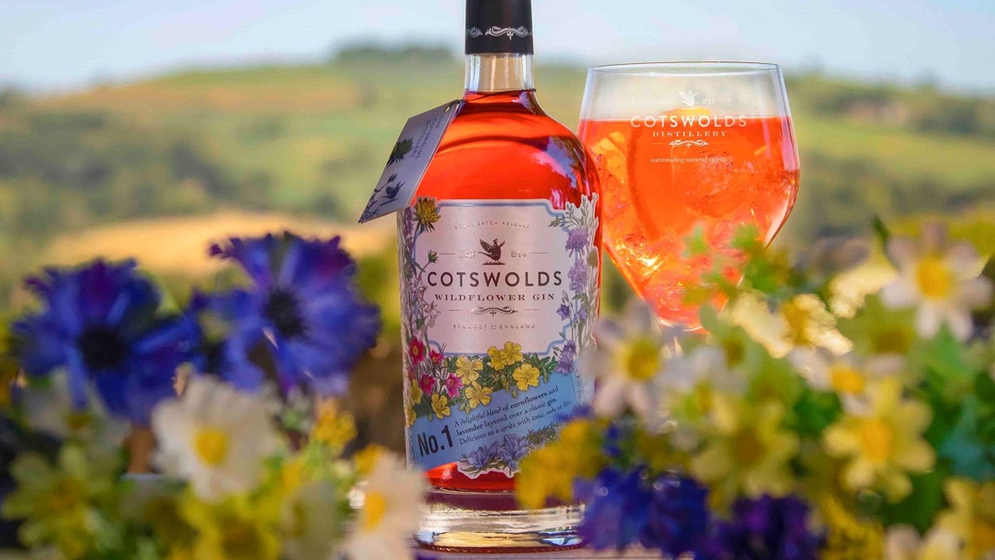 Cotswolds No.1 Wildflower Gin Spritz