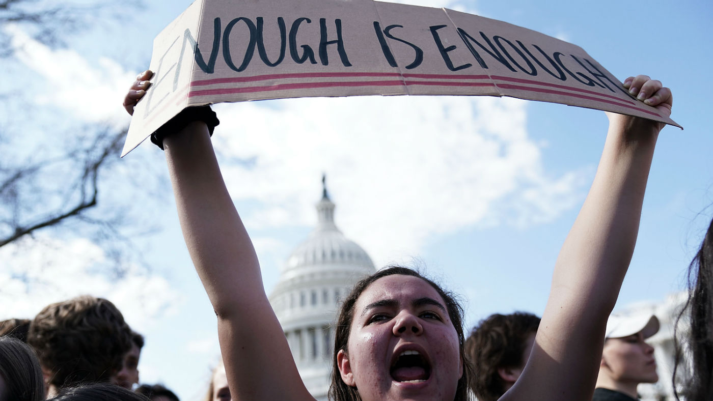 Anti-gun protests have rocked Washington since February&#039;s Parkland school shooting