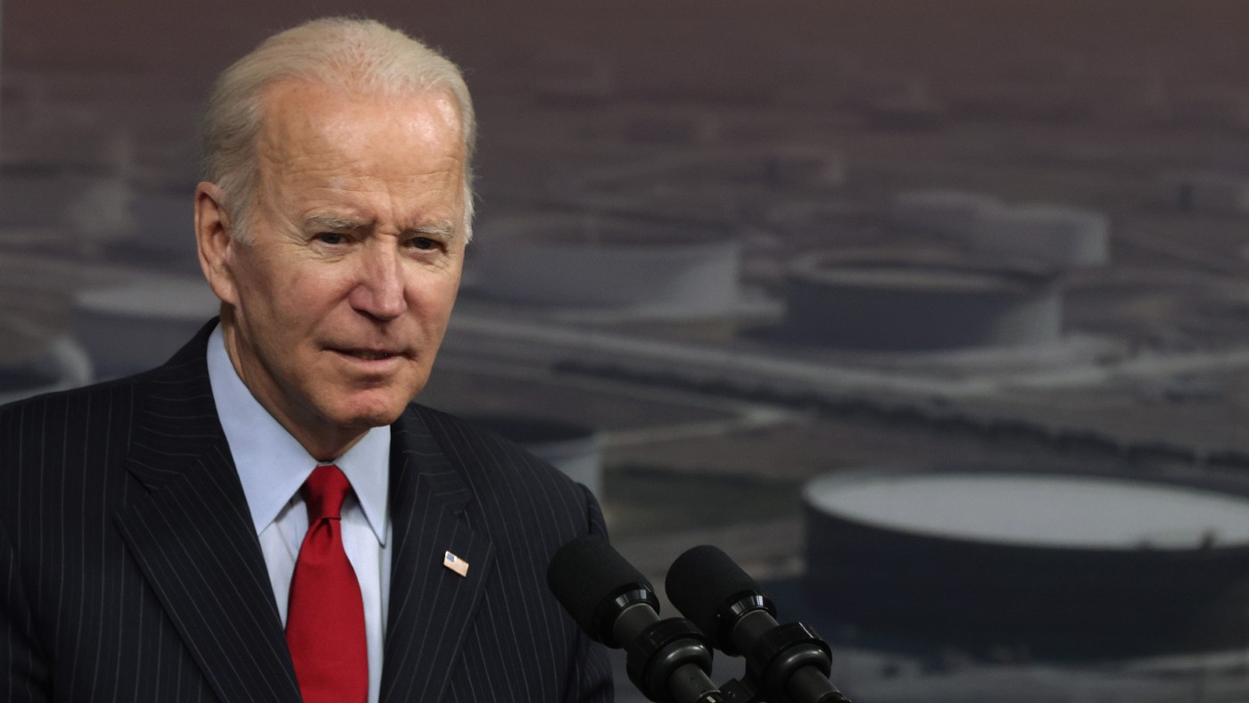 President Biden delivered a speech on the economy at an event in Washington D.C. 