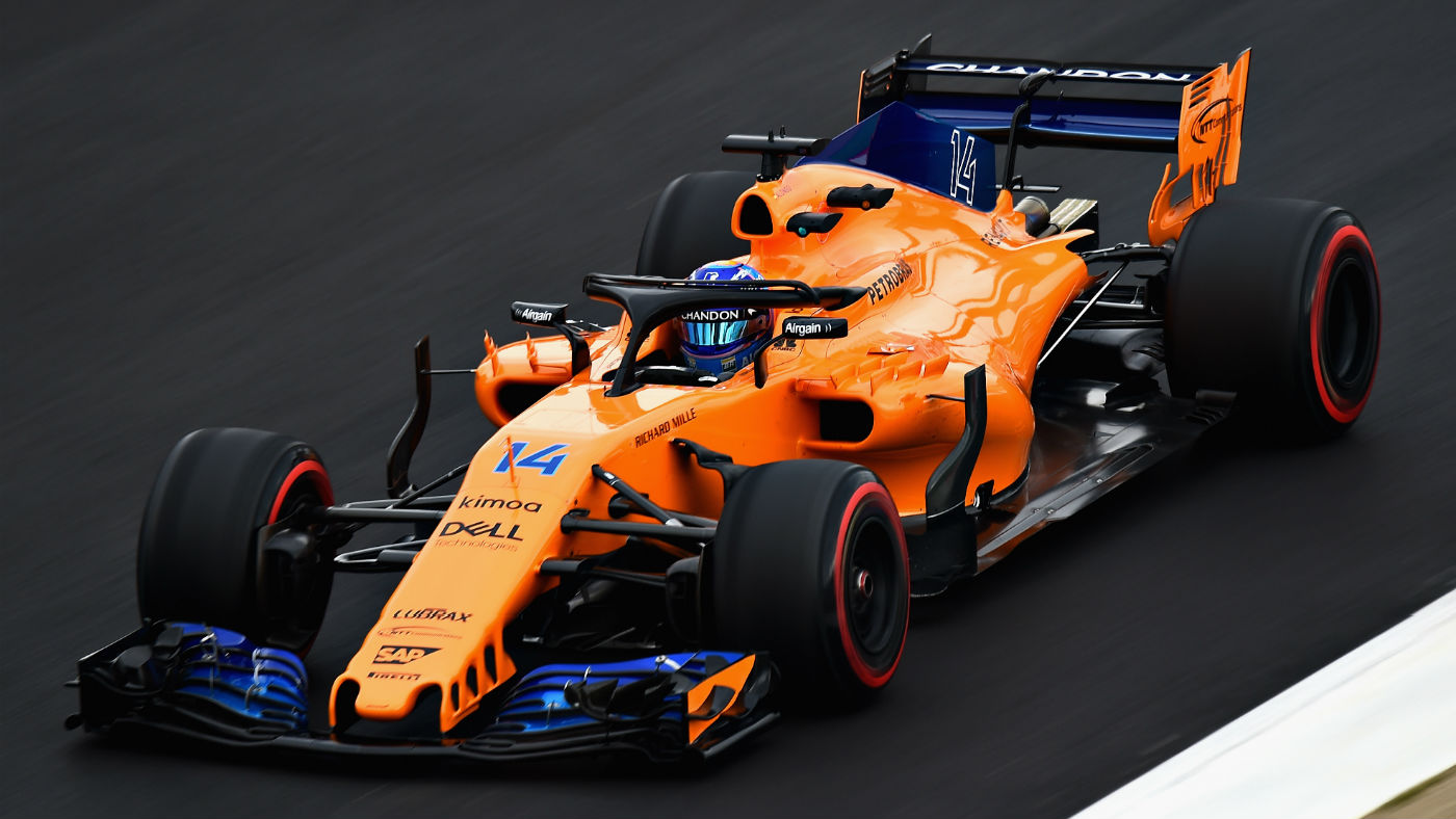 Fernando Alonso McLaren F1 Spanish Grand Prix