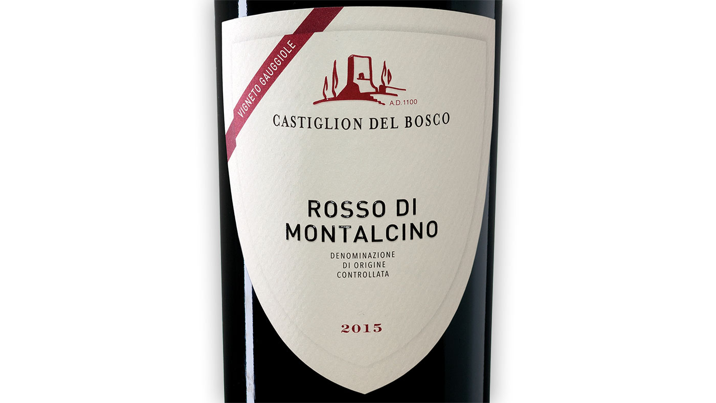 2015 Rosso di Montalcino, Vigneto Gauggiole, Castiglion del Bosco, Tuscany, Italy