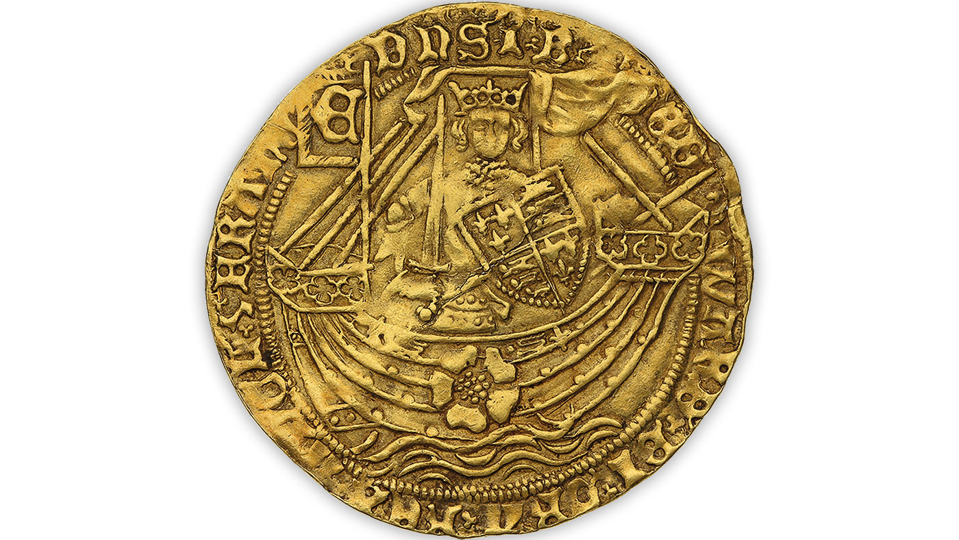 Gold Henry IV ryal