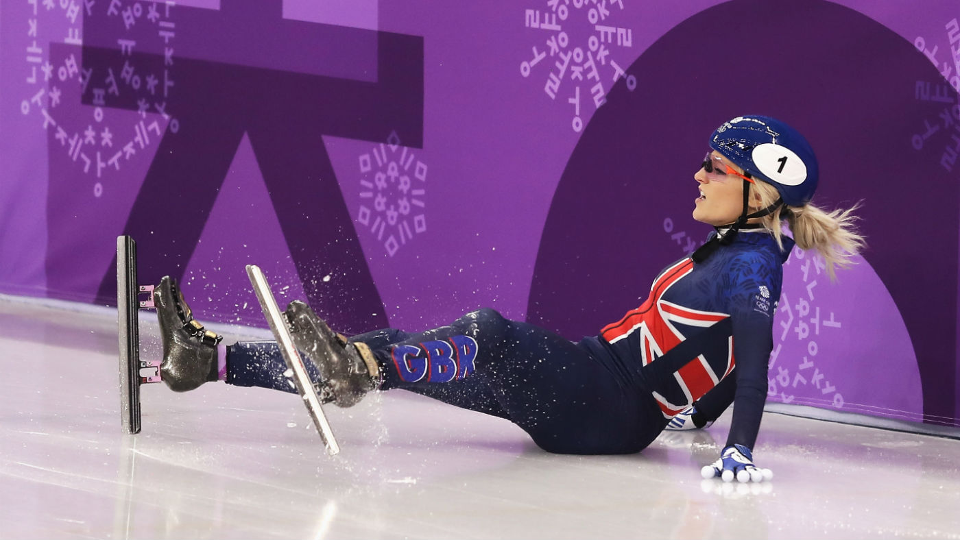 Elise Christie Team GB PyeongChang 2018 Winter Olympics