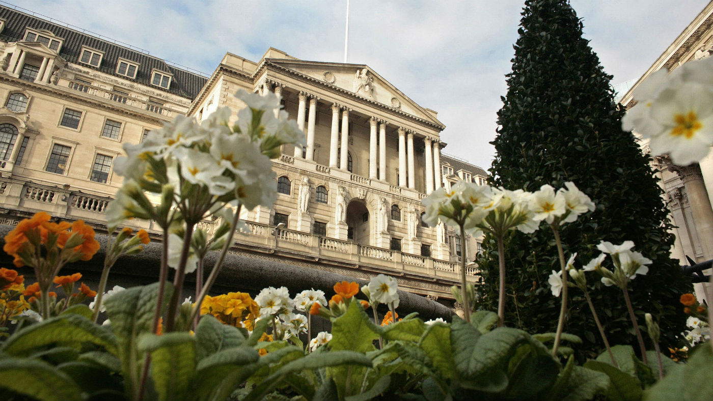 The Bank of England in bloom
