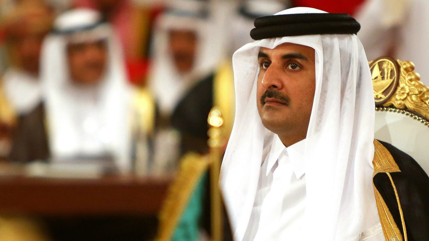 Sheikh Tamim Bin Hamad Al Thani, the Emir of Qatar 