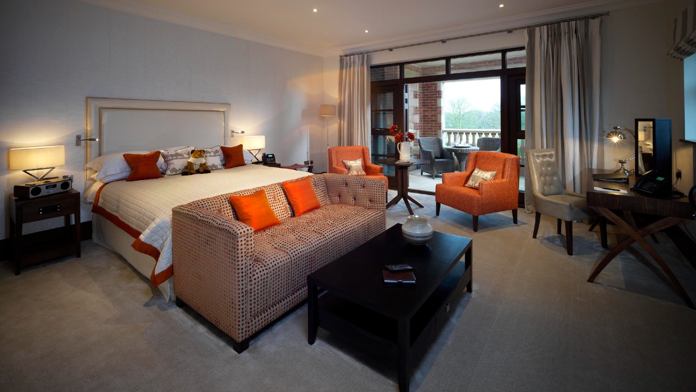 A garden lodge junior suite at Northcote