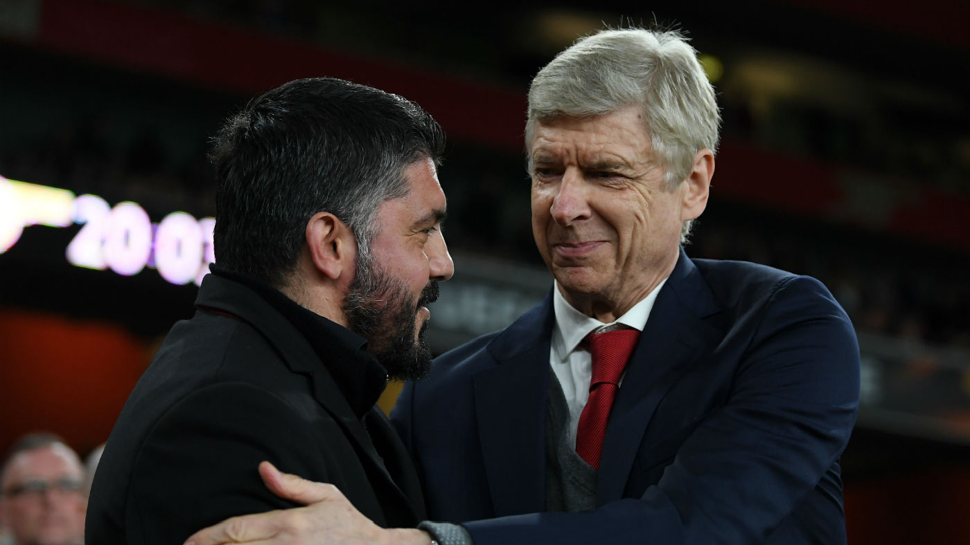 Is AC Milan head coach Gennaro Gattuso going to be replaced by Arsene Wenger?