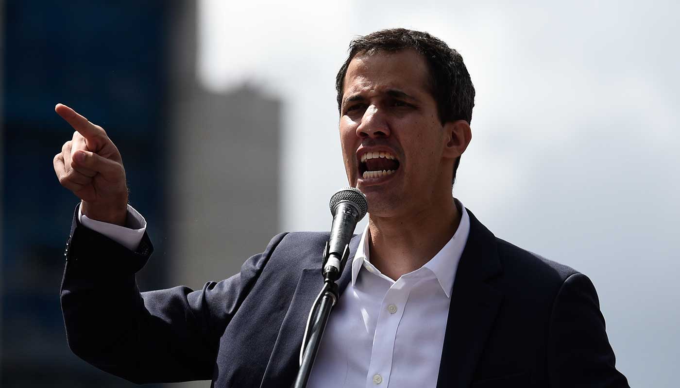 Opposition leader Juan Guaido has been banned from leaving Venezuela