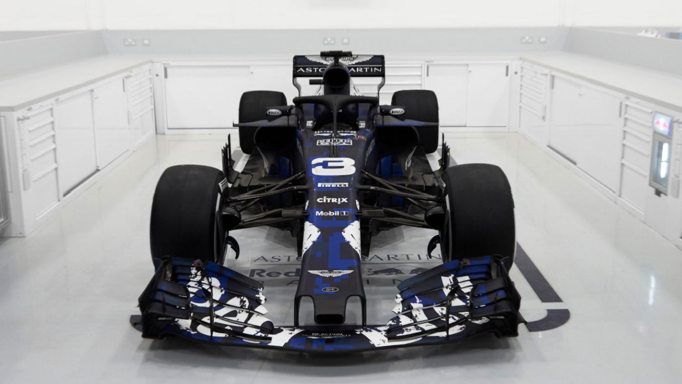 Red Bull Racing RB14 2018 F1 car launch 