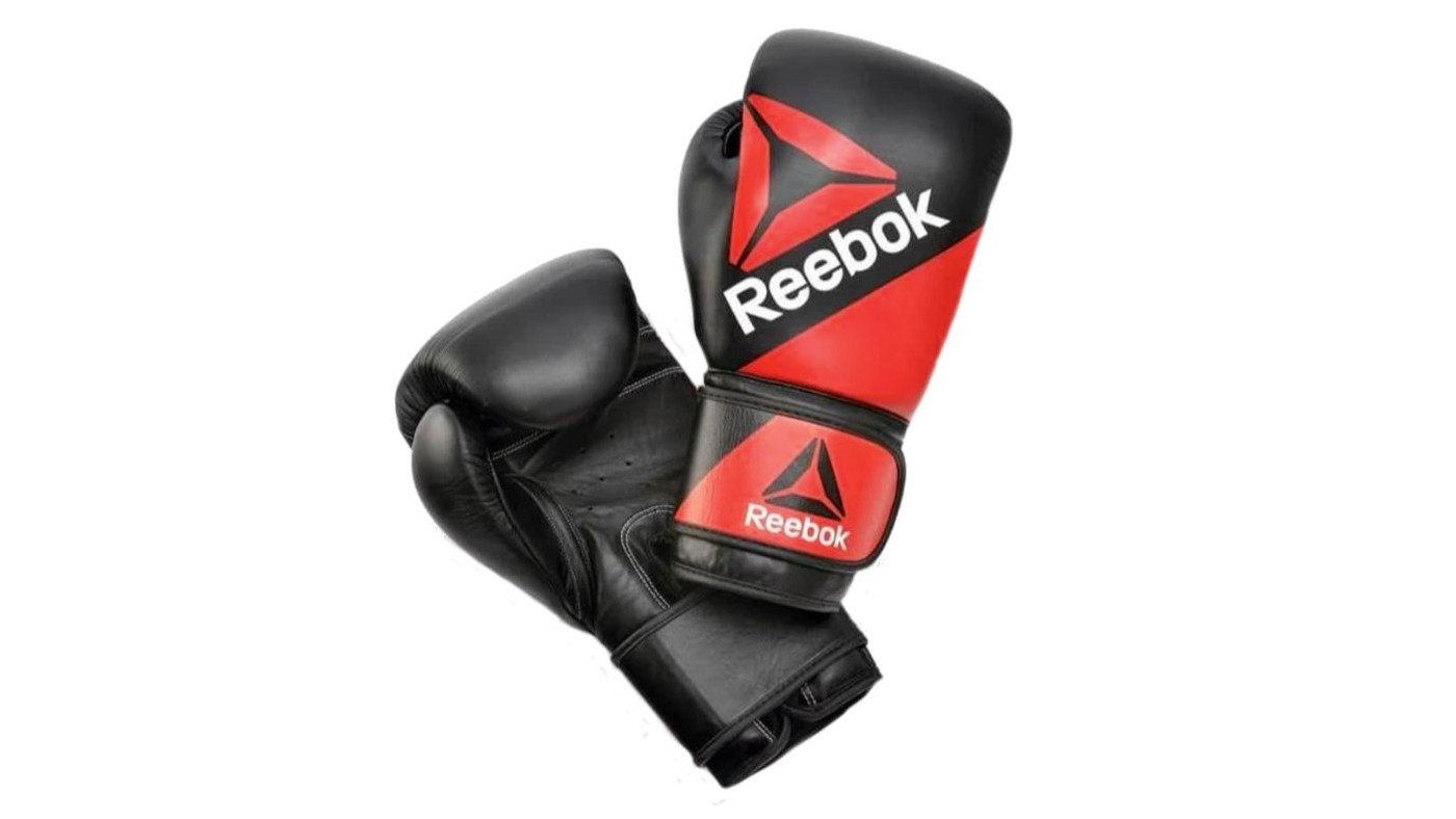 R​​eebok combat leather training gloves