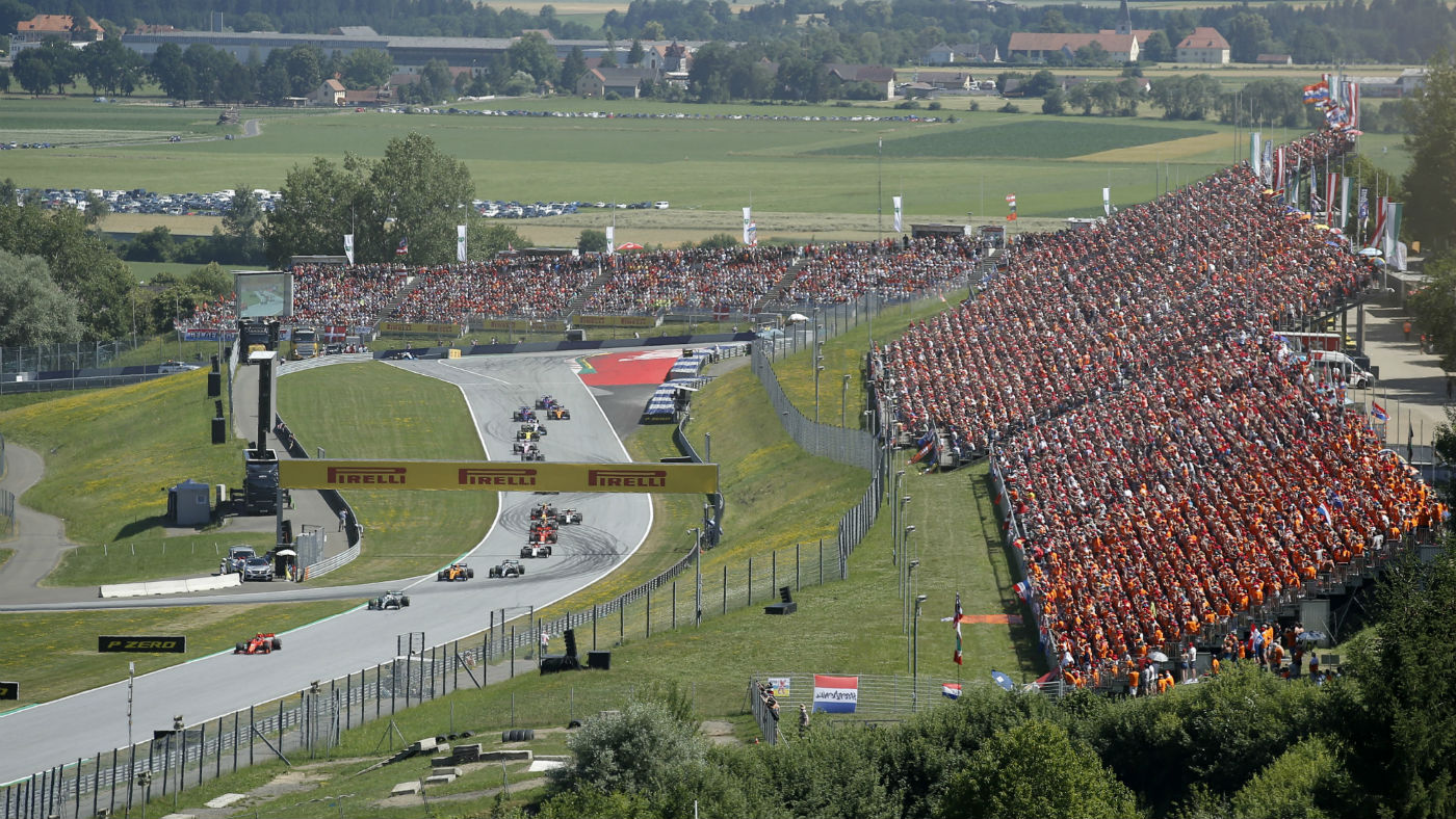The Formula 1 Austrian Grand Prix is held at the Red Bull Ring in Spielberg