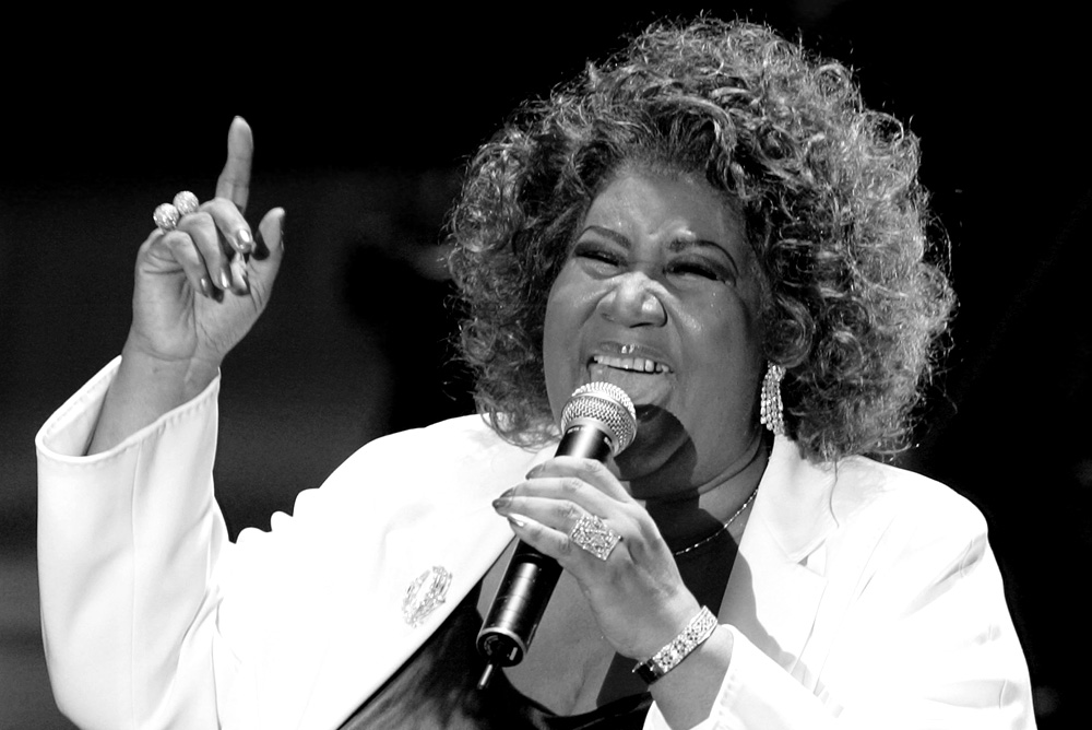 onstage at the 10th Annual Soul Train Lady of Soul Awards held at the Pasadena Civic Auditorium on September 7, 2005 in Pasadena, California.
