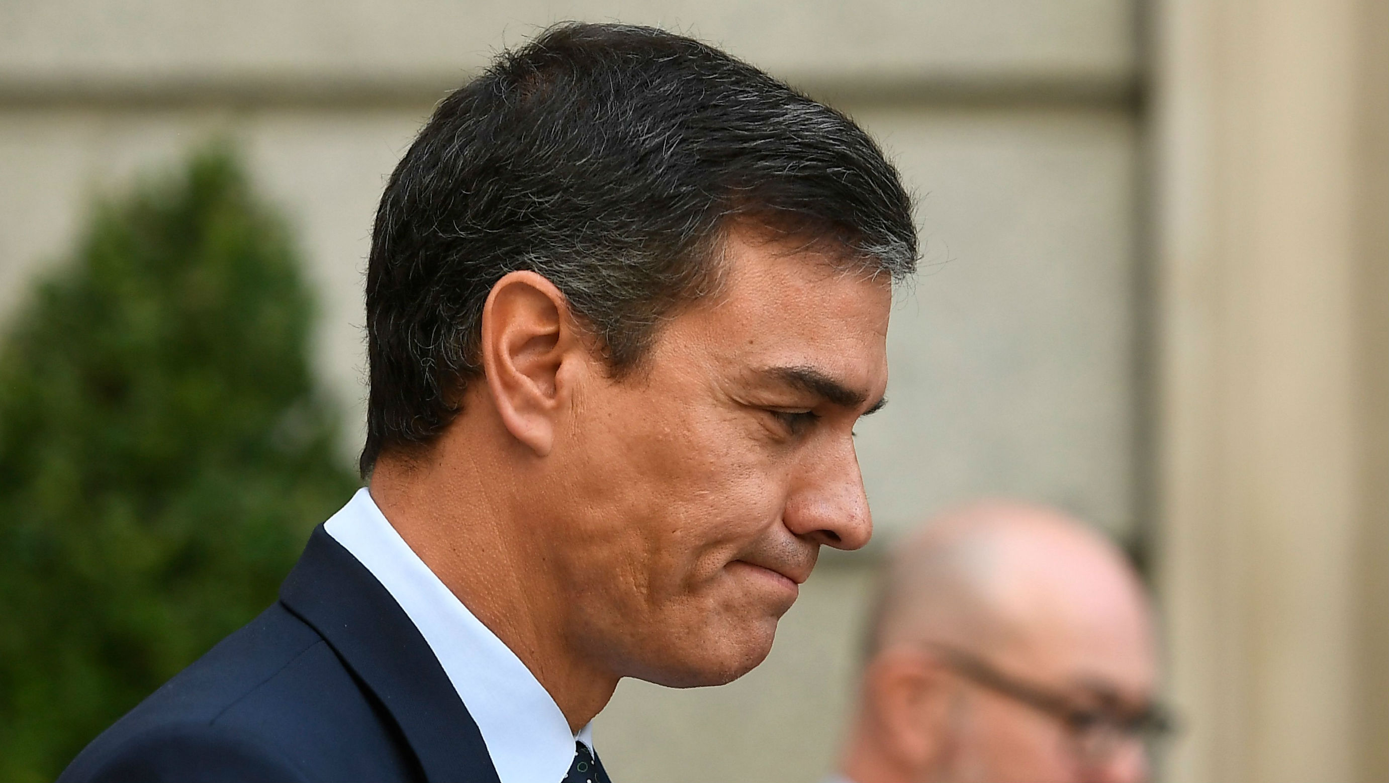 Spanish acting Prime Minister Pedro Sanchez