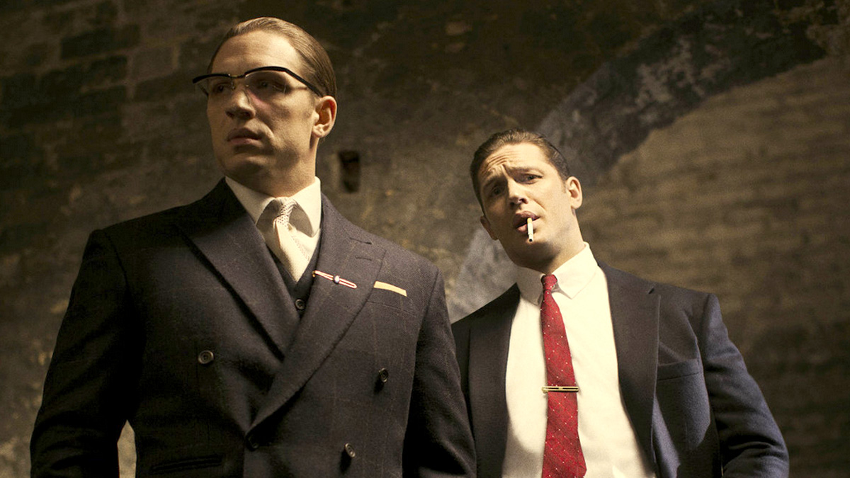 Tom Hardy plays the Kray twins in Legend