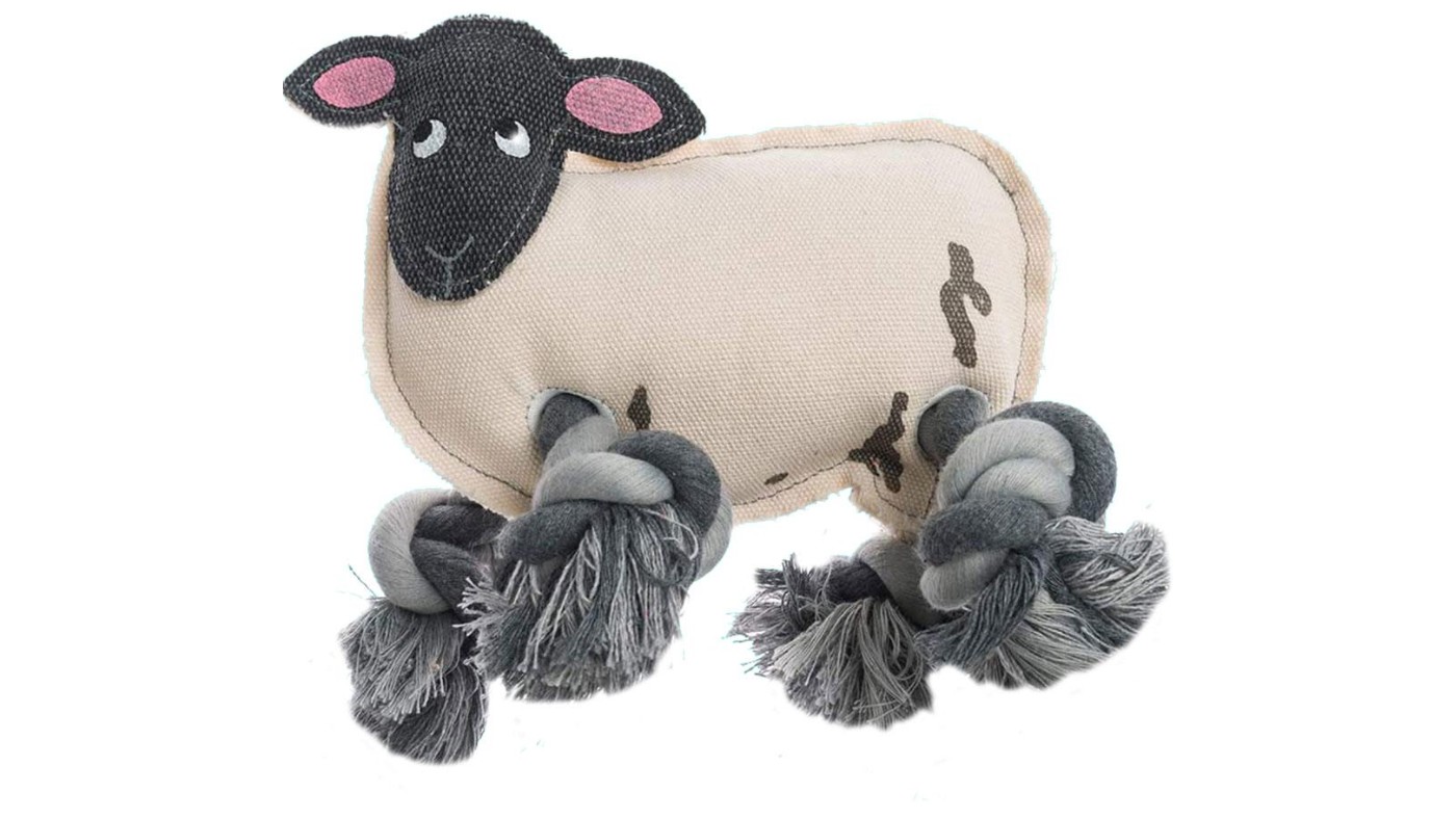 Sheep rope dog toy