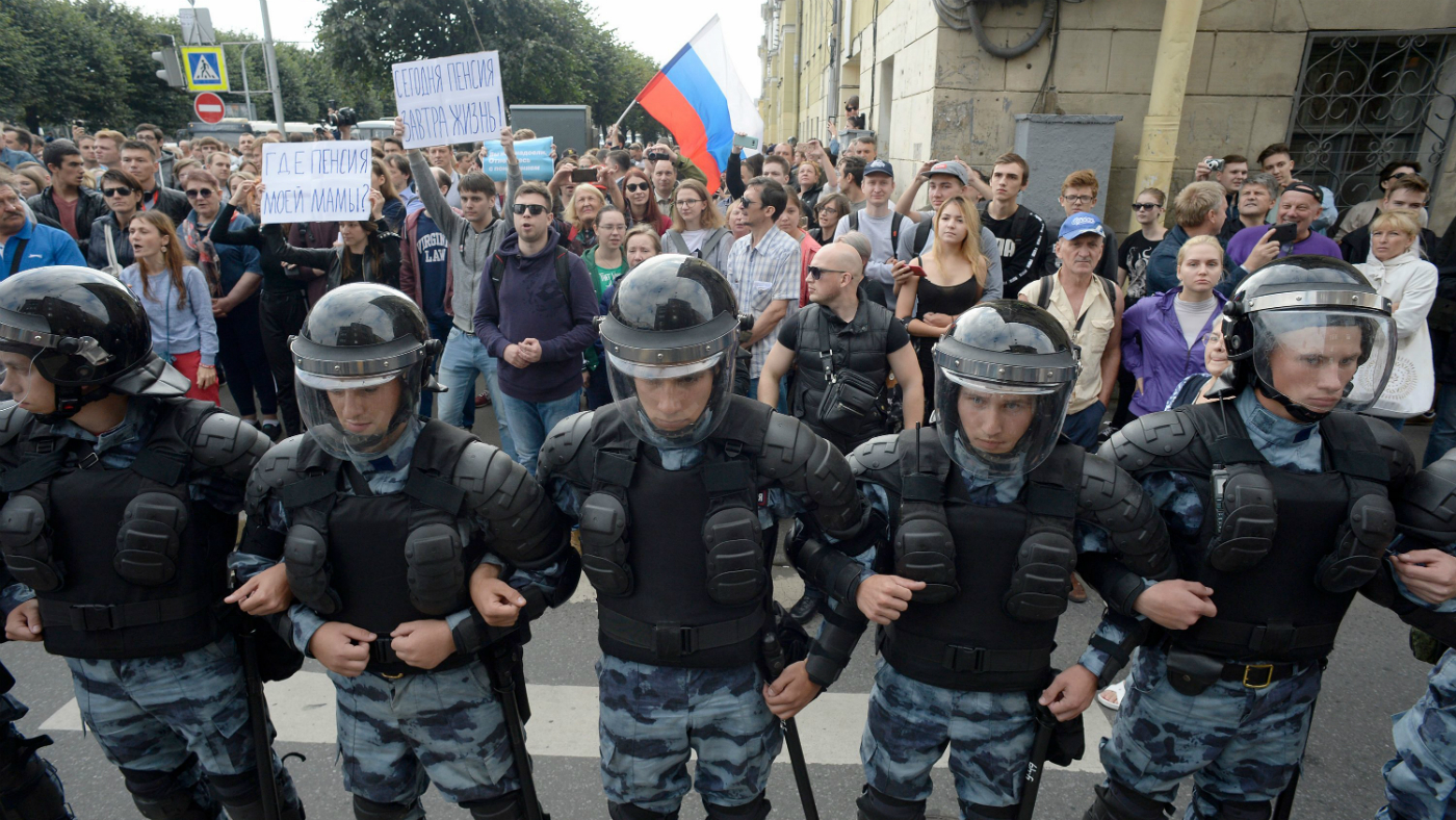 Russia protest 
