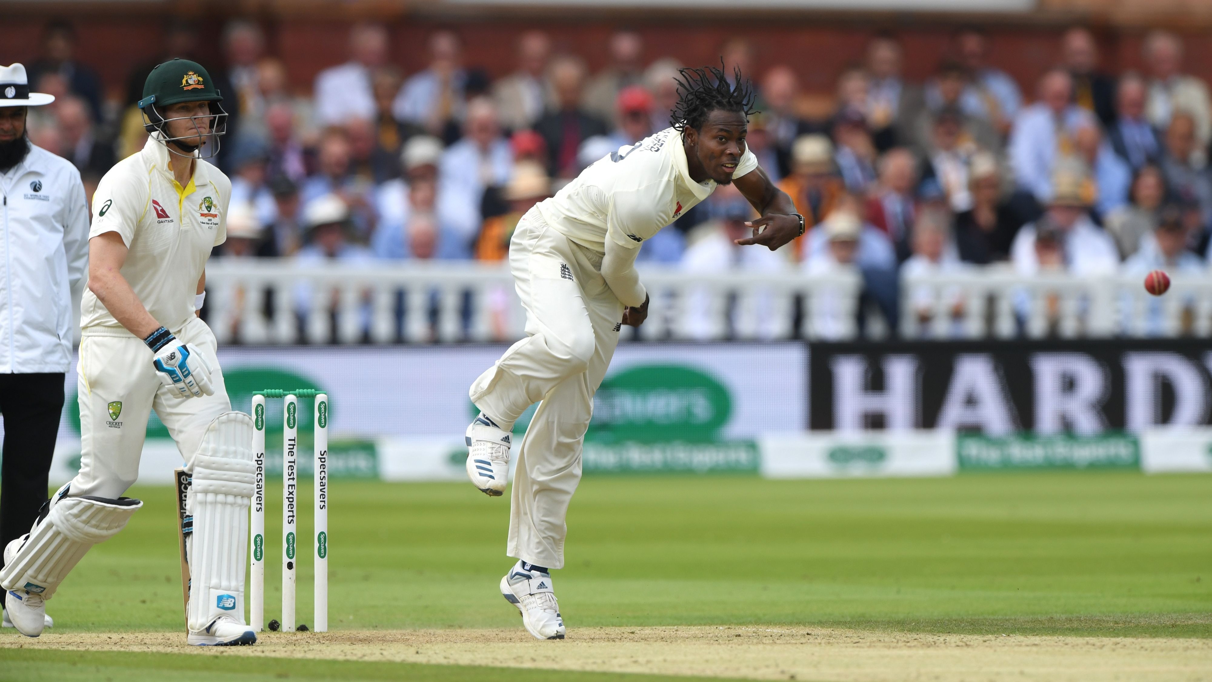 England bowler Jofra Archer has impressed in his first two matches in Test cricket