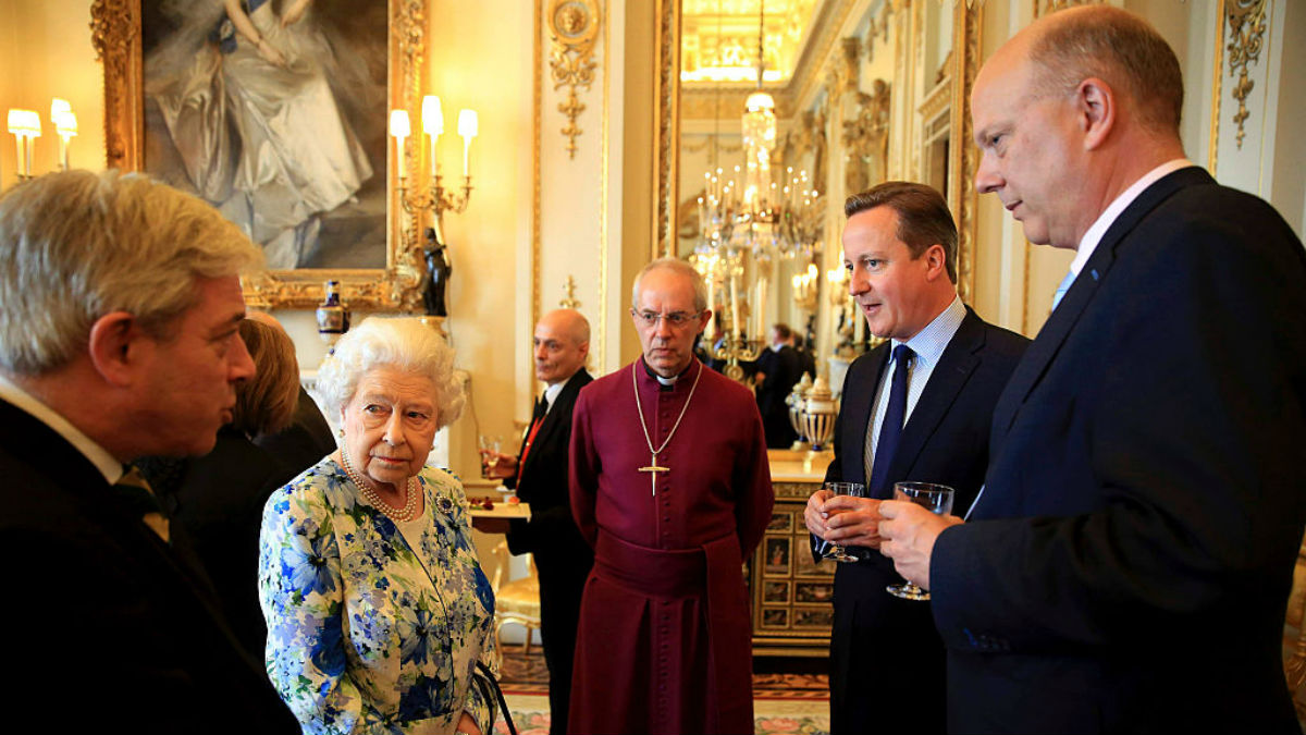 David Cameron The Queen John Bercow