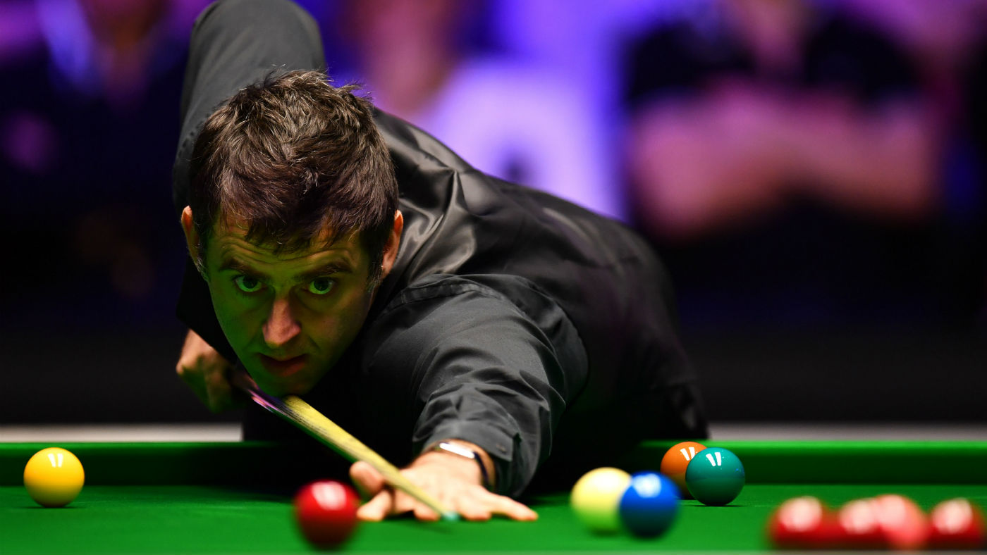 English snooker player Ronnie O’Sullivan is a five-time world champion