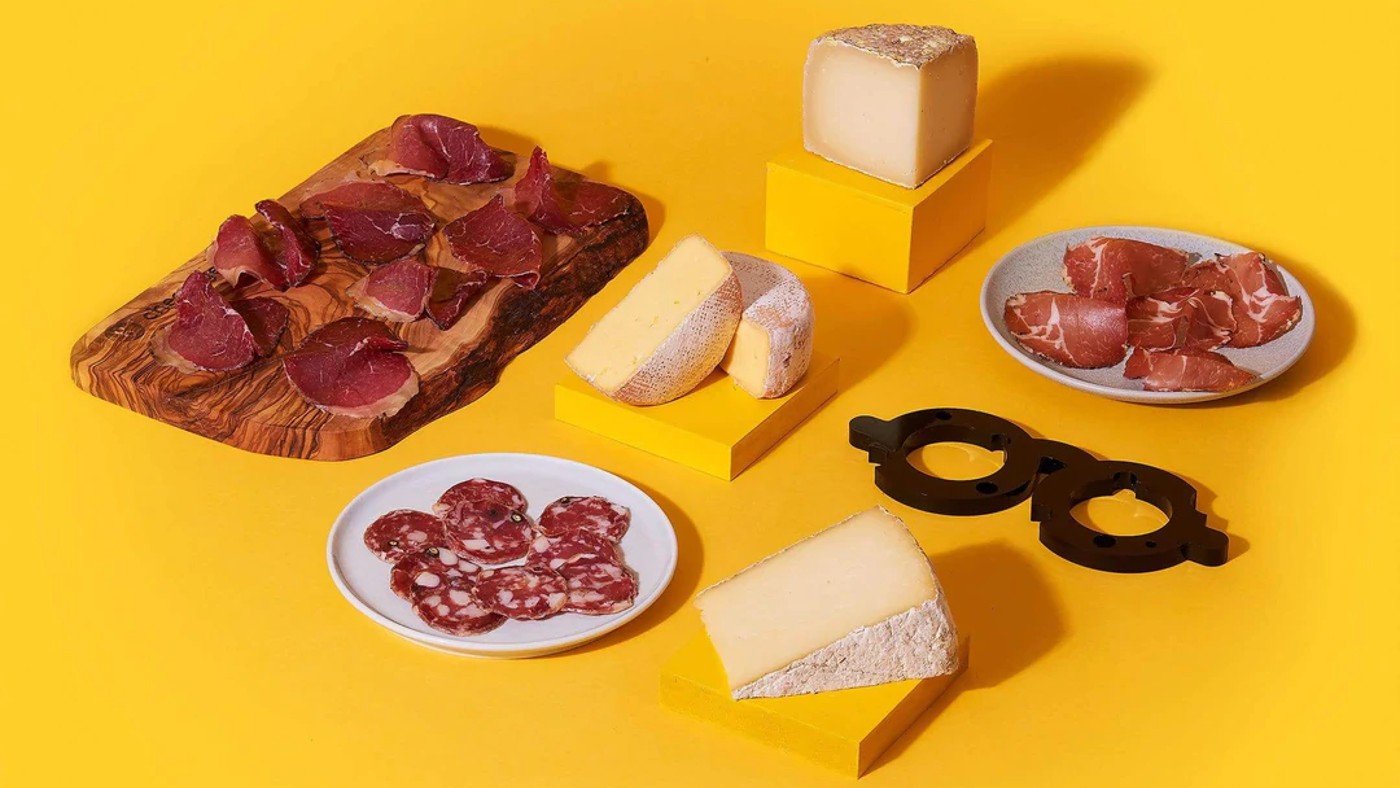 ‘Sonny &amp; Cher’ cheese and charcuterie box by cheesegeek